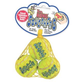 Kong Small Squeaker Tennis Ball Dog Toy AST3