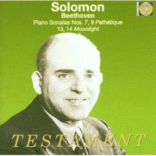 Solomon spielt Beethoven (Sonaten Nr. 7, 8, 13, 14) (Aufnahmen 1951