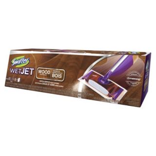 Swiffer WetJet Spray Mop Wood Floor Cleaner Starter Kit in the Box
