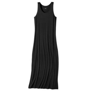 Mossimo Womens Knit Maxi Dress   Black XL