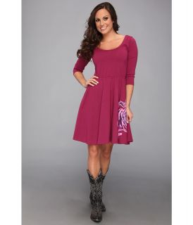 Roper 8823 Cotton Poly Jersey Dress Womens Dress (Purple)