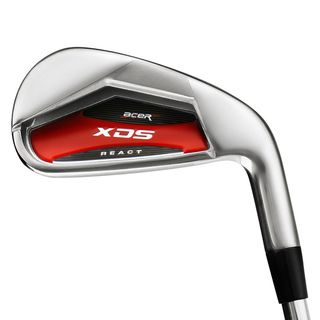 Acer Xds React 8 piece Iron Set (Silver/ black/ redStance options Right handed, left handedFlex options A, L, R, SDimensions 46 inches long x 12 inches wide x 2 inches deepWeight 8This club is being custom built for you. Please allow 10 business days 