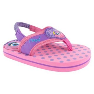 Toddler Girls Abby Cadabby Flip Flop Sandals   Pink 8