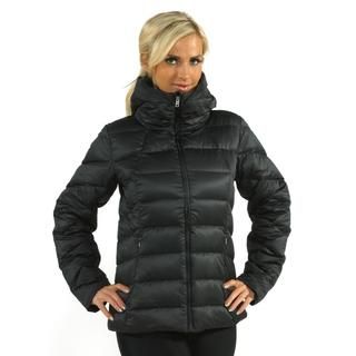 Patagonia Womens Black Downtown Loft Jacket (BlackPockets Exterior  Two (2) zip hand pockets / Interior  One (1) zip chest pocketLining Fully linedClosure Zipper frontThe approximate length from the top center back to the hem is 26 inches. The measurem