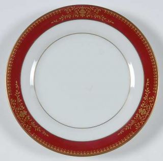Noritake Goldmere Bread & Butter Plate, Fine China Dinnerware   Gold Floral & Le