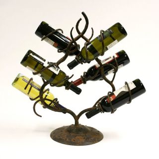 Creative Creations Bowery 6 Bottle Wine Rack Stand Multicolor   A125 6W