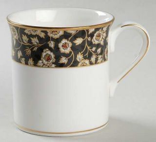 Lenox China Golden Dynasty (White Background) Mug, Fine China Dinnerware   Class