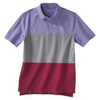 Merona Mens Short Sleeve Polo Shirt   Radish L