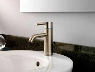 Price Pfister GT42 NK00 Contempra 4 In. Single Handle Mid Arc Bathroom Faucet