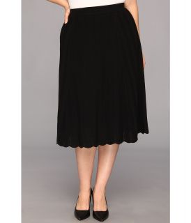 Pendleton Plus Size Black Magic Merino Wool Skirt Womens Skirt (Black)