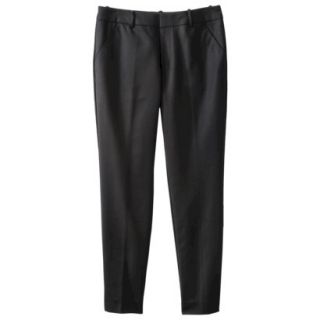 Merona Womens Tailored Ankle Pant (Classic Fit)   Black   18