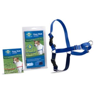 Easy Walk Blue Dog Harness, Small
