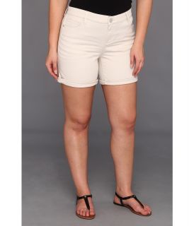 DKNY Jeans Plus Size Rolled Short Womens Shorts (Bone)