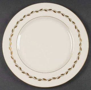 Lenox China Golden Wreath Dinner Plate, Fine China Dinnerware   Gold Laurel On