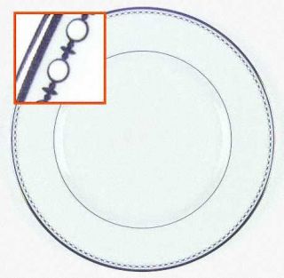 Lenox China Pearl Platinum Dinner Plate, Fine China Dinnerware   White Enamelled