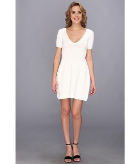 French Connection Grace Knit Dress 71BGD Womens Dress (White)