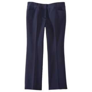 Pure Energy Womens Plus Size Career Pants   Navy Blue 24W