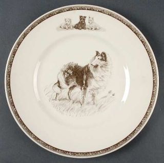 Wedgwood Non Sporting,Terrier/Working Dog Plates Dinner Plate, Fine China Dinner