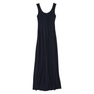 Merona Petites Sleeveless Maxi Dress   Black/Chevron XSP