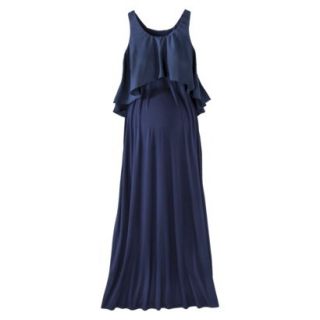 Liz Lange for Target Maternity Sleeveless Maxi Dress   Blue XS