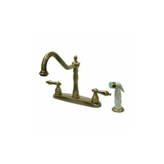 Elements of Design EB1753AL New Orleans Two Handle Centerset Kitchen Faucet With