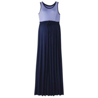 Liz Lange for Target Maternity Sleeveless Maxi Dress   Purple/Blue S