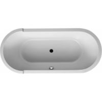 Duravit 710010 00 1461090 Starck Bathtub Including Air System with Remote