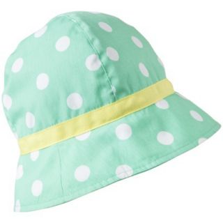 Circo Infant Toddler Girls Bucket Hat   Nettle Green 12 24 M