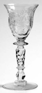 Tiffin Franciscan Persian Pheasant Cordial Glass   Stem #15037