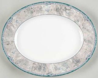 Lenox China Key West 14 Oval Serving Platter, Fine China Dinnerware   Casual Im