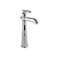 Delta Faucet 754LF Victorian Single Handle Vessel Lavatory Bathroom Faucet