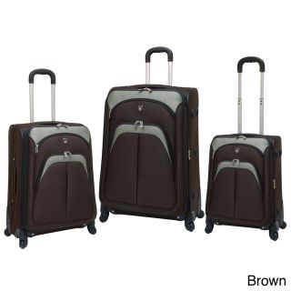 Travelers Club Lexington Collection 3 piece Spinner Luggage Set