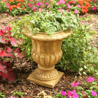 Round Resin Traditional Topiary Urn Planter   81094VL