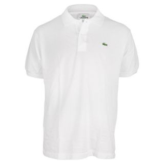 Lacoste Men`s Short Sleeve Classic Pique Tennis Polo Sm(Eur4) White