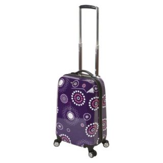 Rockland Vision 20 Spinner Carry On   Purple Pearl