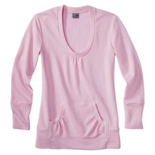 C9 by Champion Womens Yoga Layering Top With Front Pocket   Fun Pink S