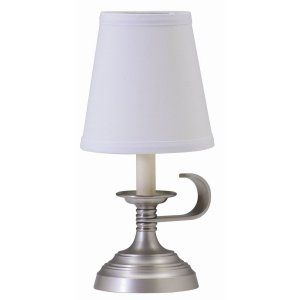 House of Troy HOU CH878 AS Coach Antique Silver Table Lamp
