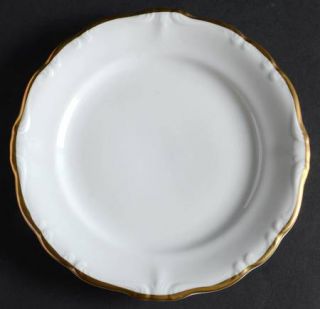 Johann Haviland Gold Baroque Bread & Butter Plate, Fine China Dinnerware   Pompa