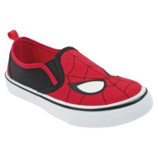 Toddler Boys Spiderman Canvas Sneakers   Red 8