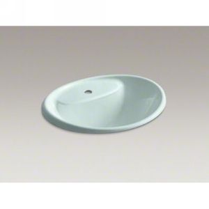 Kohler K 2839 1 FE Tides Tides® Drop In Sink with Single Faucet Hole