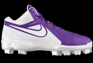 purple softball cleats