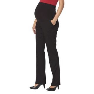 Liz Lange for Target Maternity Straight Leg Pants   Black L Long