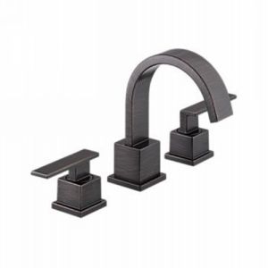 Delta Faucet 3553LF RB Vero Two Handle Widespread Lavatory Faucet