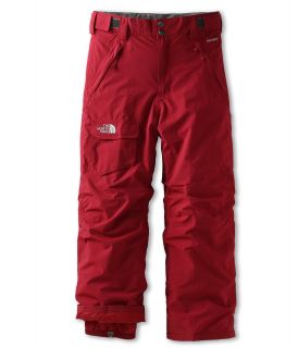 The North Face Kids Boys Freedom Insulated Pant w/ Boot Clip Boys Outerwear (Red)