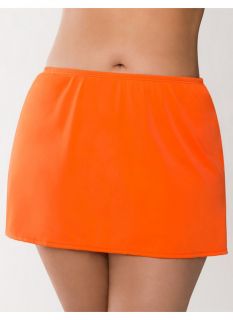 Lane Bryant Plus Size Swim skirt by COCOS Swim     Womens Size 16, Bonfire