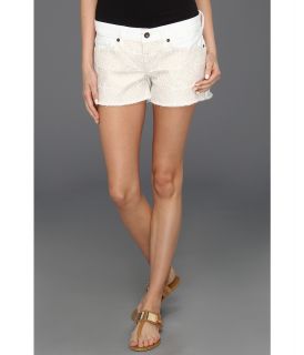 Lucky Brand Irving and Fine Embroidered Riley Short Womens Shorts (White)