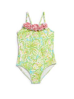 Lilly Pulitzer Kids Toddlers & Little Girls Maile One Piece Floral Swimsuit  