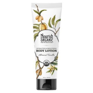 Nourish Organic Body Lotion   Almond Vanilla (8 oz)