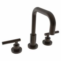 Newport Brass NB1400L 03W East Square Widespread Lavatory Faucet, Lever Handles