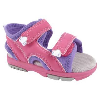 Toddler Girls Natural Steps Rascal Hiking Sandals   Pink 4